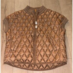 Martha Stewart Women Sz Large Down Puffer Vest Jacket